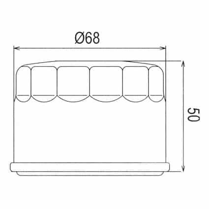 ΦΙΛΤΡΟ ΛΑΔΙΟΥ HF985 NAGANO