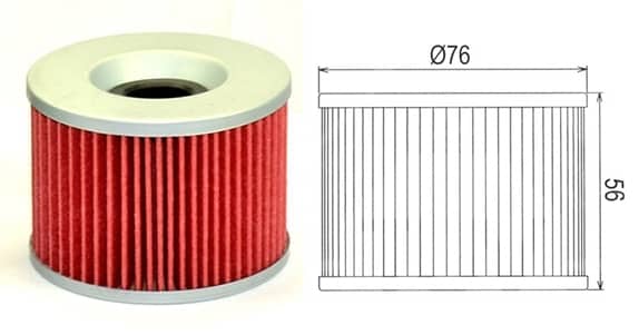 ΦΙΛΤΡΟ ΛΑΔΙΟΥ HF401 NAGANO