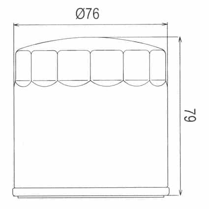 ΦΙΛΤΡΟ ΛΑΔΙΟΥ HF163 NAGANO