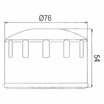 ΦΙΛΤΡΟ ΛΑΔΙΟΥ HF164 NAGANO