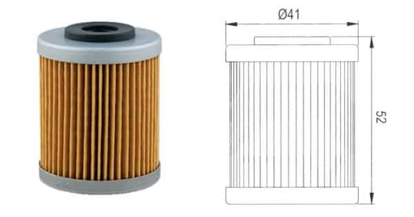 ΦΙΛΤΡΟ ΛΑΔΙΟΥ HF157 NAGANO