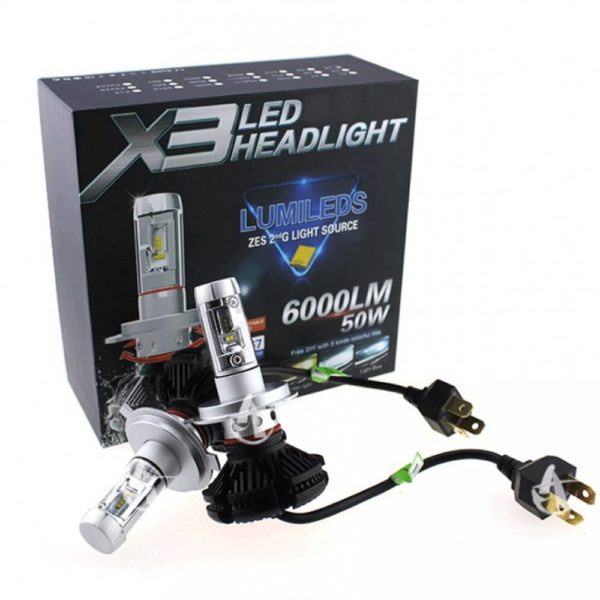 ΛΑΜΠΑ LED H7 X3 6000LM
